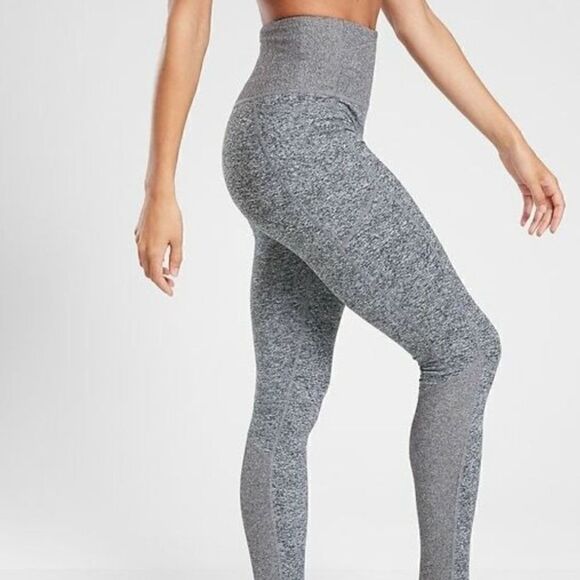 Athleta Exhale Heel Tight Leggings Women Size S - Picture 1 of 14